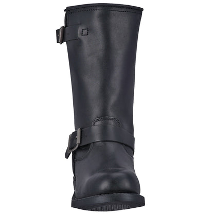 Men's Dingo Rob  Leather Harness Boot - Black - DI19040-BK
