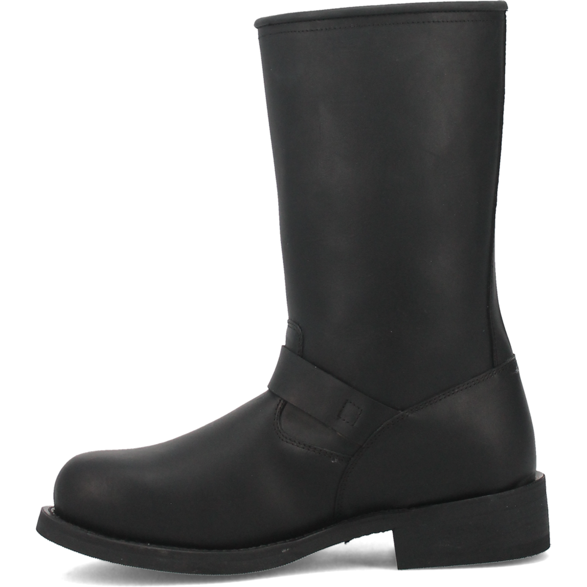 Men's Dingo Rob  Leather Harness Boot - Black - DI19040-BK