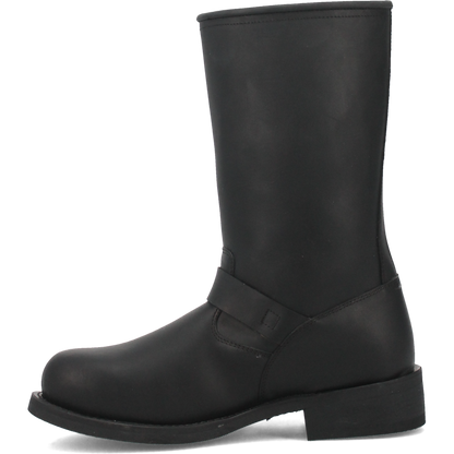 Men's Dingo Rob  Leather Harness Boot - Black - DI19040-BK