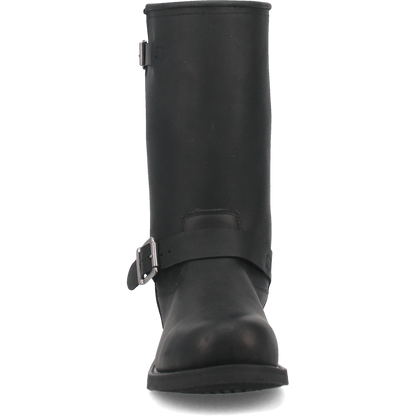 Men's Dingo Rob  Leather Harness Boot - Black - DI19040-BK
