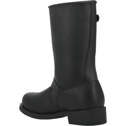 Men's Dingo Rob  Leather Harness Boot - Black - DI19040-BK