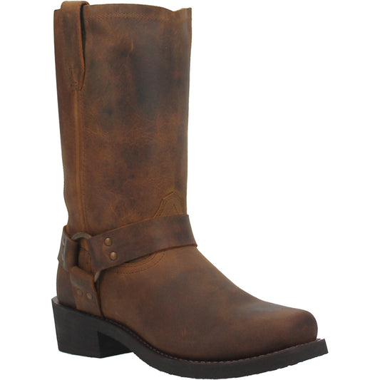 Men's Dingo Dean Leather Harness Boot - Brown - DI19076-BN52