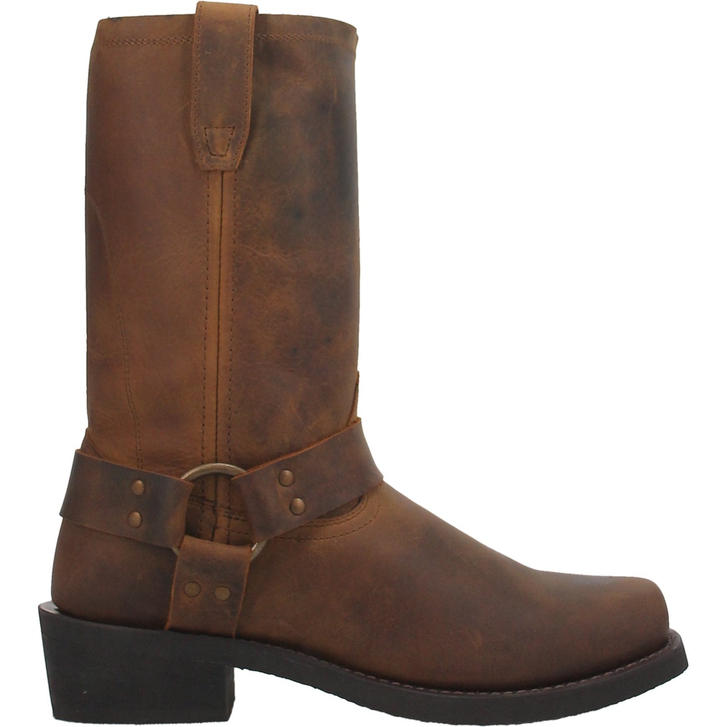 Men's Dingo Dean Leather Harness Boot - Brown - DI19076-BN52