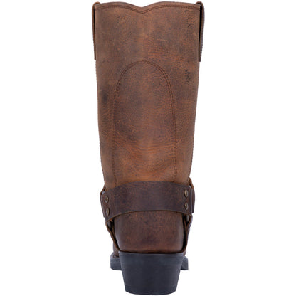 Men's Dingo Dean Leather Harness Boot - Brown - DI19076-BN52