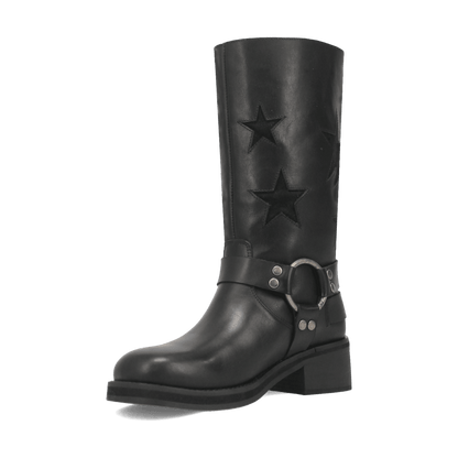 Women's Dingo Blacklist Leather Boot - Black - DI215-BK