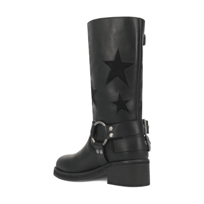 Women's Dingo Blacklist Leather Boot - Black - DI215-BK