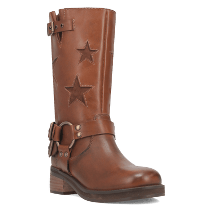 Women's Dingo Blacklist Leather Boot - Brown - DI215-BN