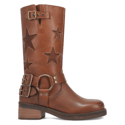 Women's Dingo Blacklist Leather Boot - Brown - DI215-BN