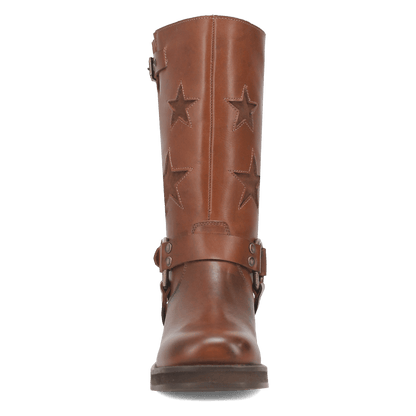 Women's Dingo Blacklist Leather Boot - Brown - DI215-BN