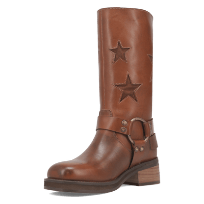 Women's Dingo Blacklist Leather Boot - Brown - DI215-BN