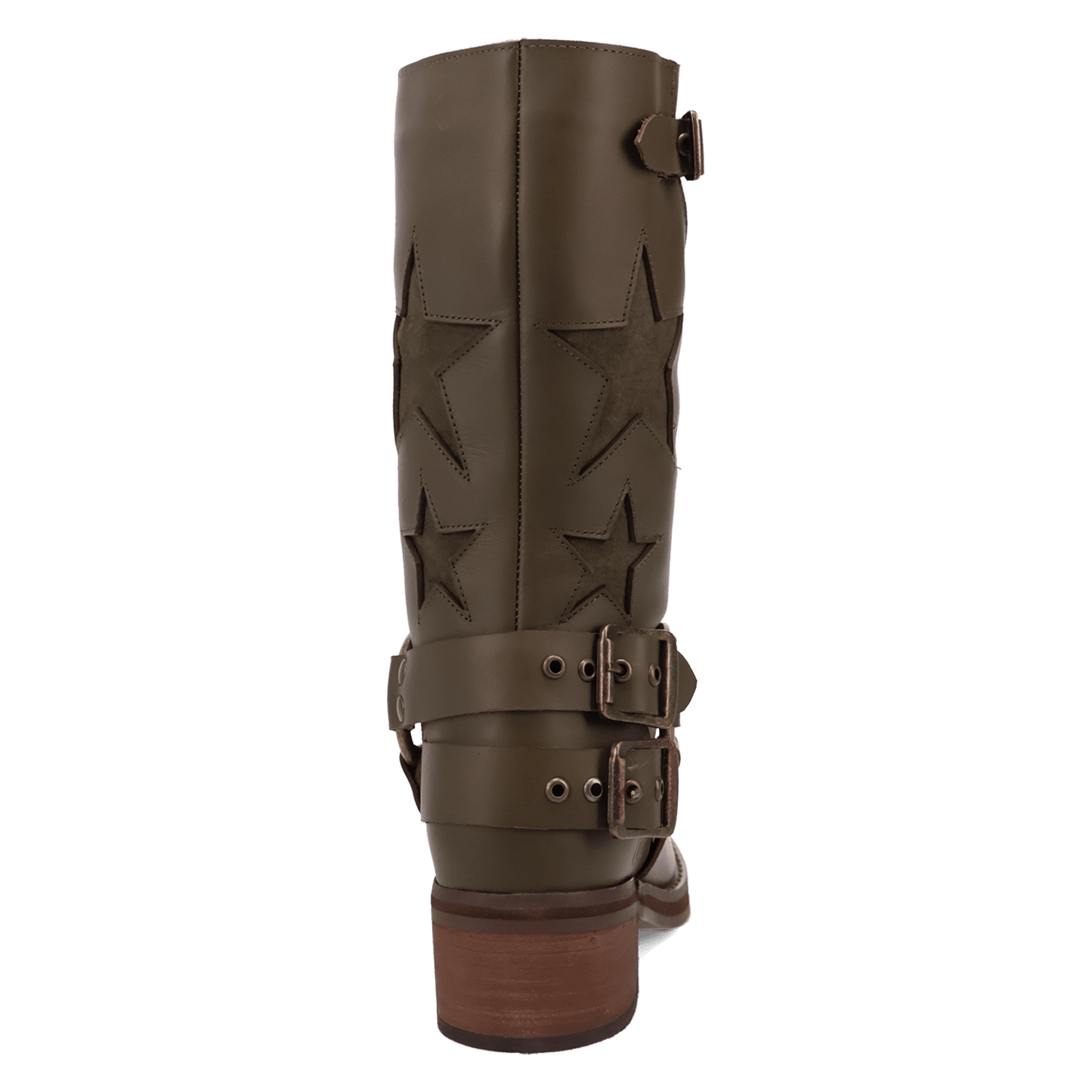 Women's Dingo Blacklist Leather Boot - Green - DI215-GN2