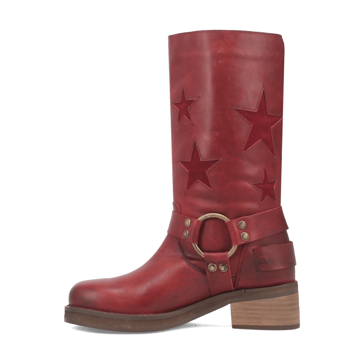 Women's Dingo Blacklist Leather Boot - Wine - DI215-RD8