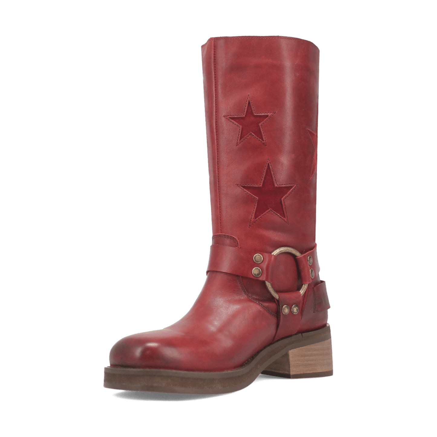 Women's Dingo Blacklist Leather Boot - Wine - DI215-RD8