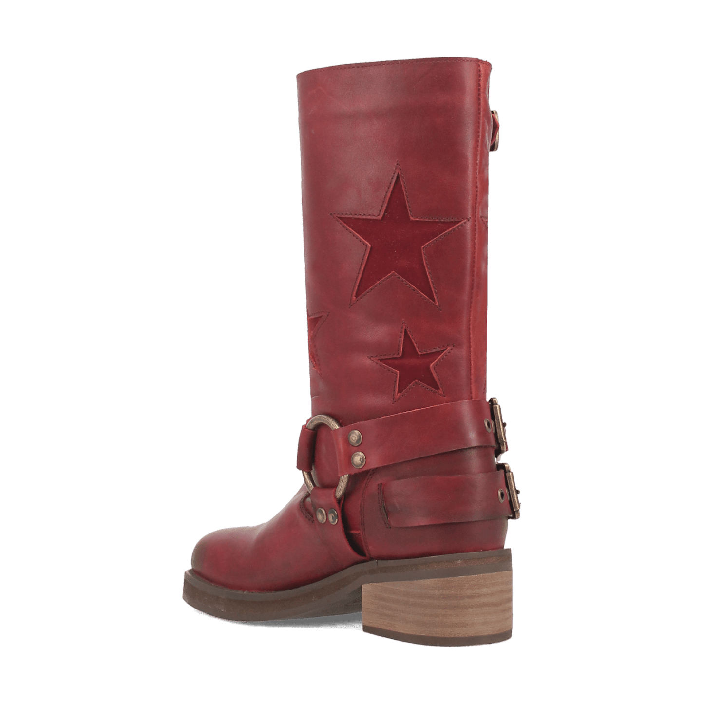 Women's Dingo Blacklist Leather Boot - Wine - DI215-RD8