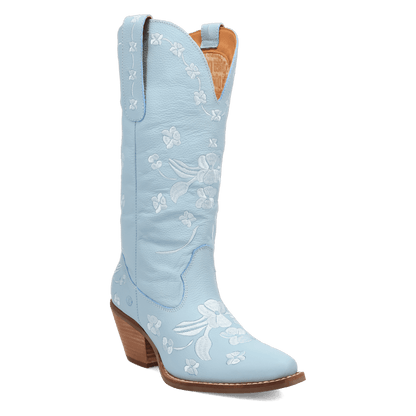 Women's Dingo Love Bug Leather Boot - Blue - DI2182-BL