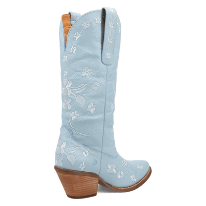 Women's Dingo Love Bug Leather Boot - Blue - DI2182-BL