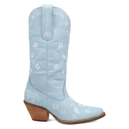 Women's Dingo Love Bug Leather Boot - Blue - DI2182-BL