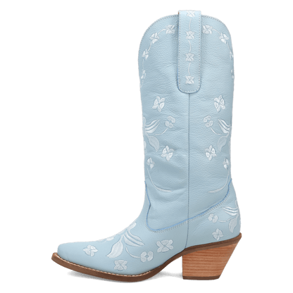 Women's Dingo Love Bug Leather Boot - Blue - DI2182-BL
