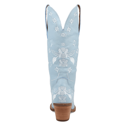 Women's Dingo Love Bug Leather Boot - Blue - DI2182-BL