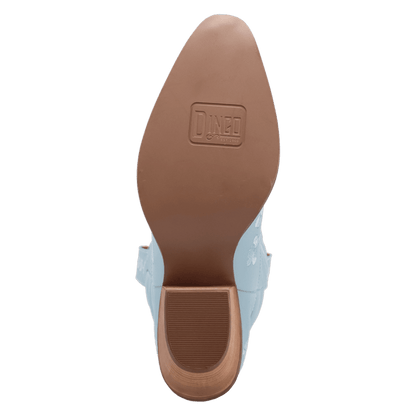 Women's Dingo Love Bug Leather Boot - Blue - DI2182-BL