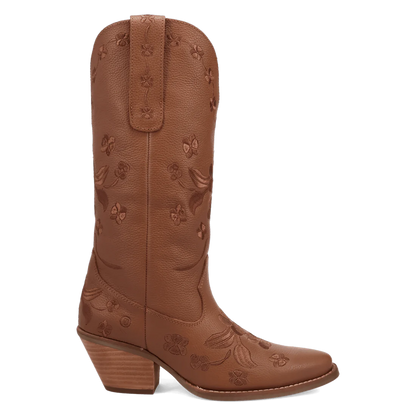 LOVE BUG LEATHER BOOT BROWN - DI2182-BN