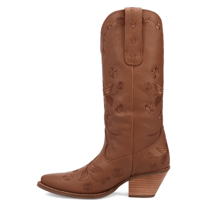 LOVE BUG LEATHER BOOT BROWN - DI2182-BN