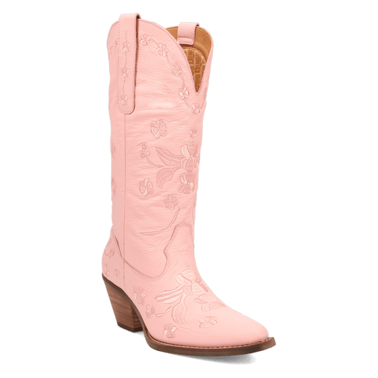 Women's Dingo Love Bug Leather Boot - Pink - DI2182-PK