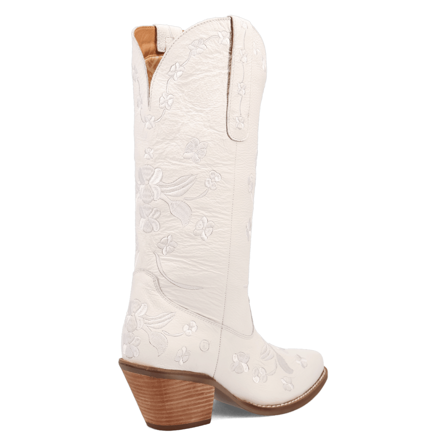 Women's Dingo Love Bug Leather Boot - White - DI2182-WH