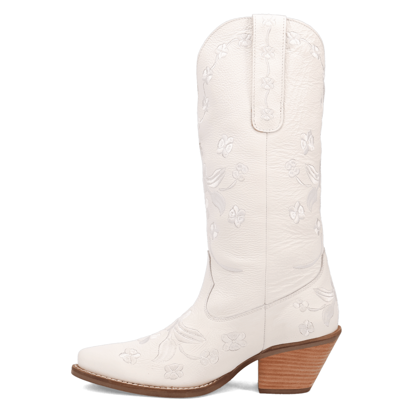 Women's Dingo Love Bug Leather Boot - White - DI2182-WH