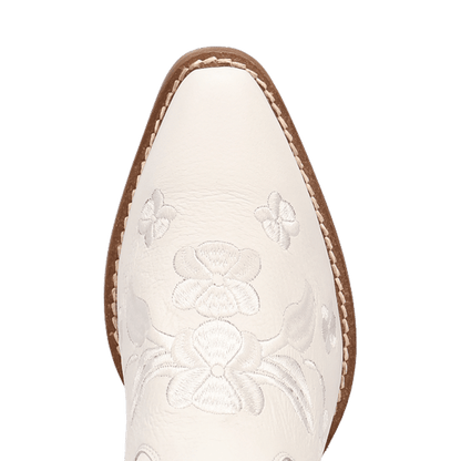Women's Dingo Love Bug Leather Boot - White - DI2182-WH