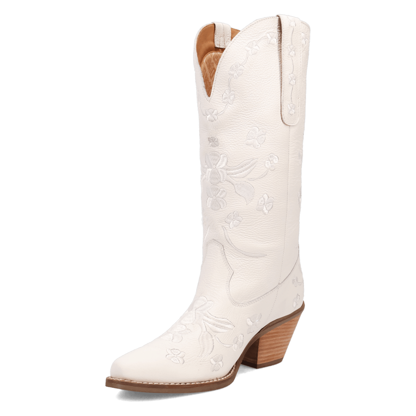 Women's Dingo Love Bug Leather Boot - White - DI2182-WH
