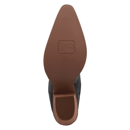 Women's Dingo Tequila Sunrise Suede Boot - Black - DI2225-BK
