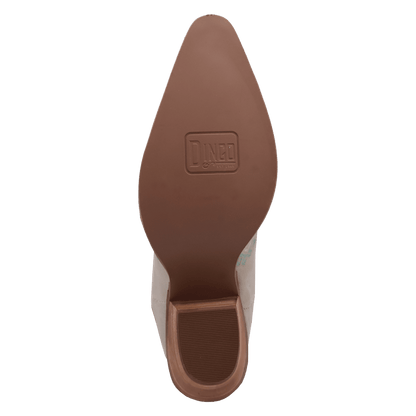 Women's Dingo Tequila Sunrise Suede Boot - White - DI2225-WH7