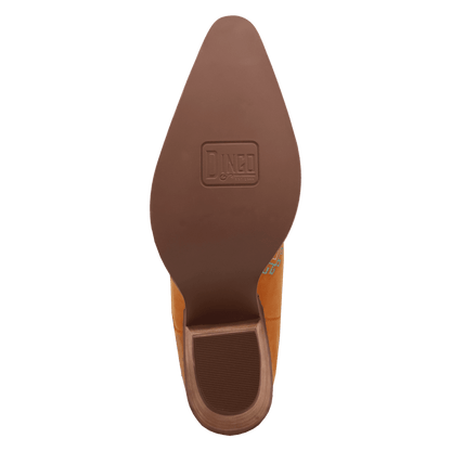 Women's Dingo Tequila Sunrise Suede Boot - Rust - DI2225-BN82