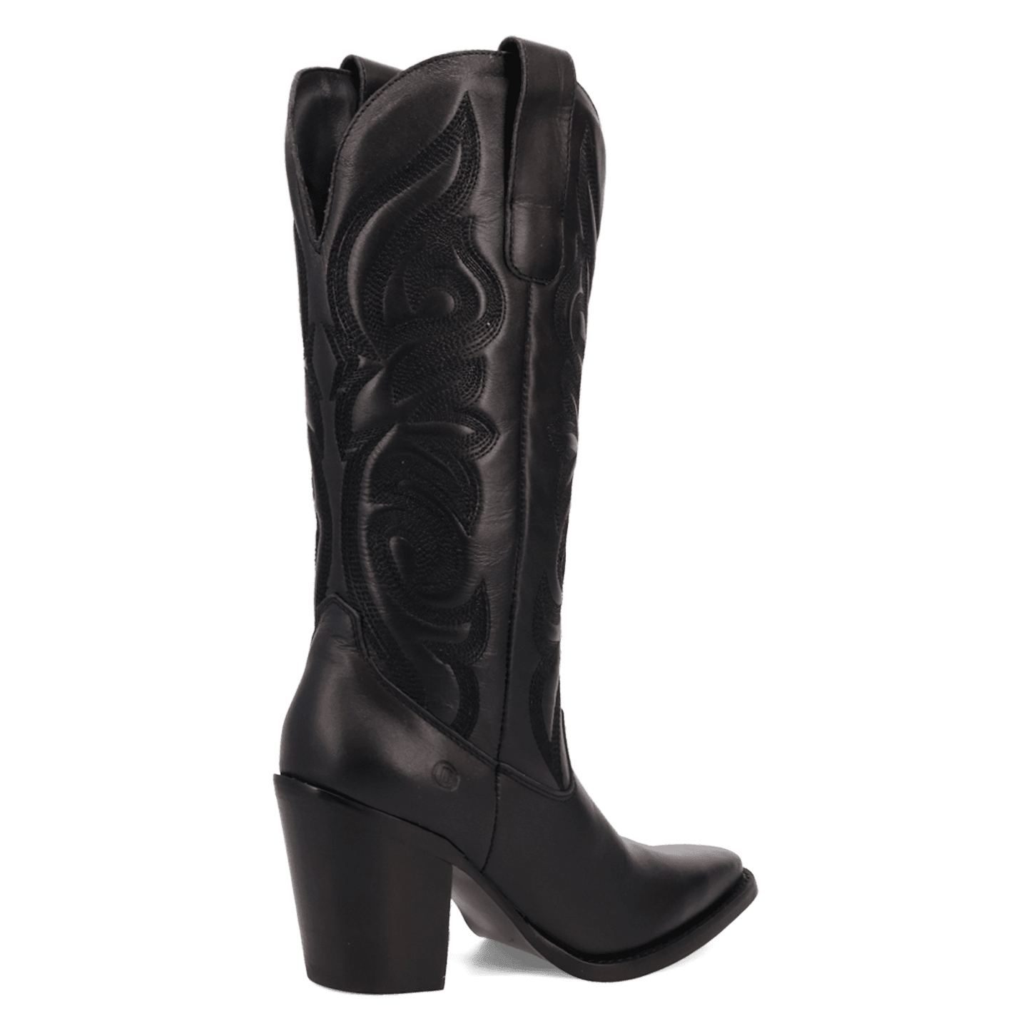 Women's Dingo Hensley Leather Boot - Black - DI2246-BK