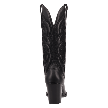 Women's Dingo Hensley Leather Boot - Black - DI2246-BK