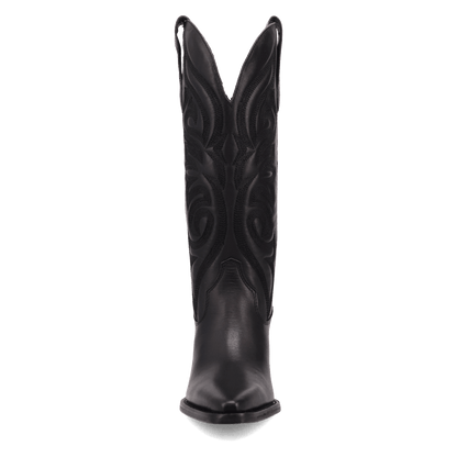 Women's Dingo Hensley Leather Boot - Black - DI2246-BK