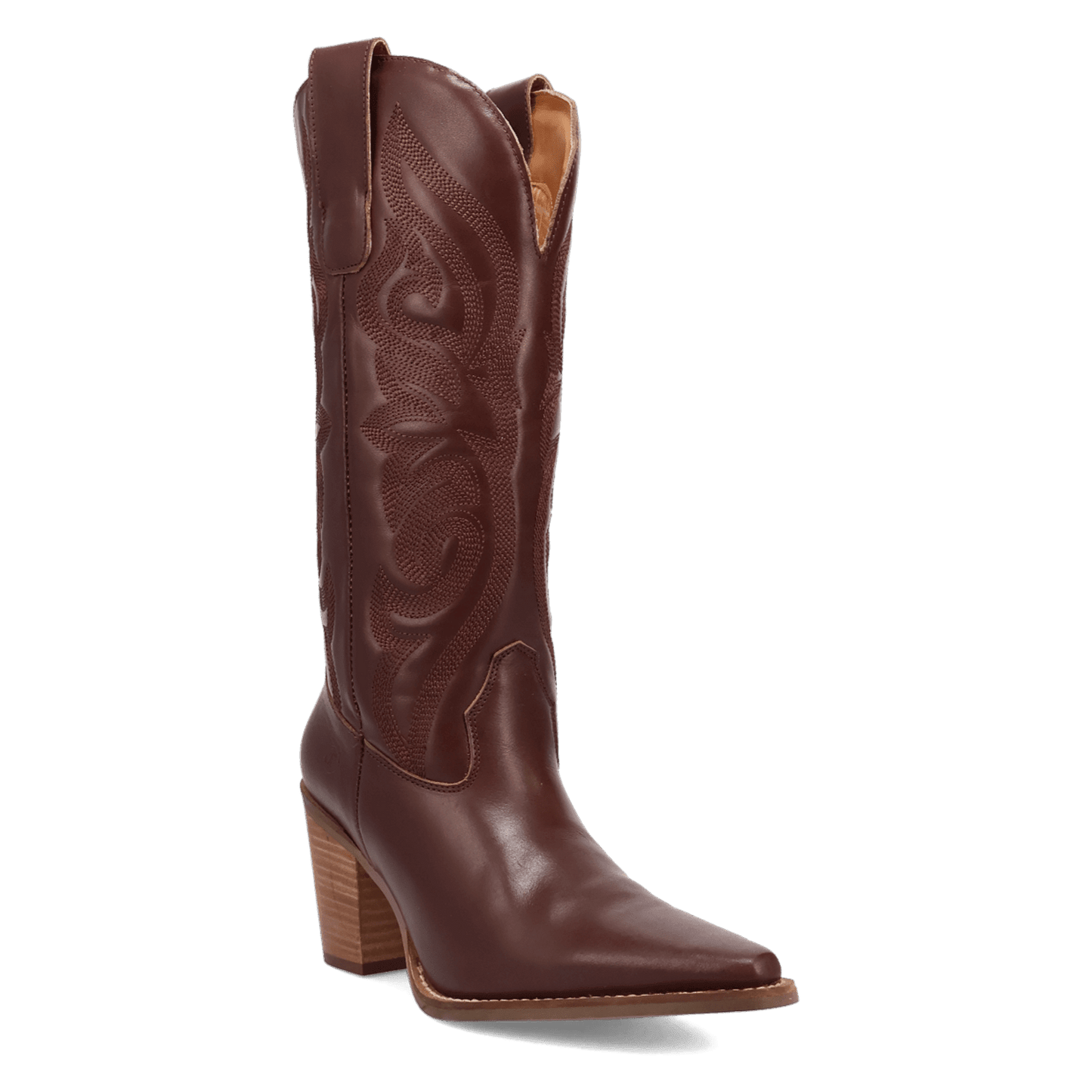 Women's Dingo Hensley Leather Boot - Brown - DI2246-BN