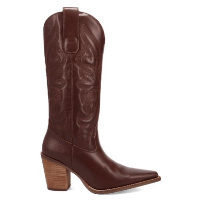 Women's Dingo Hensley Leather Boot - Brown - DI2246-BN