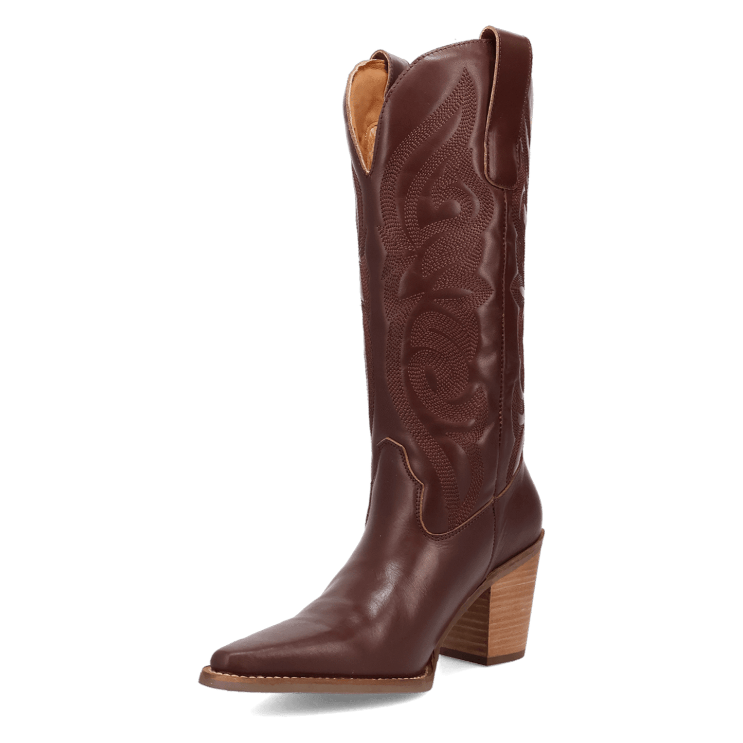 Women's Dingo Hensley Leather Boot - Brown - DI2246-BN