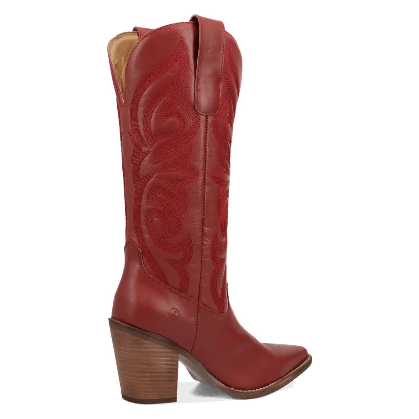 Women's Dingo Hensley Leather Boot - Red - DI2246-RD