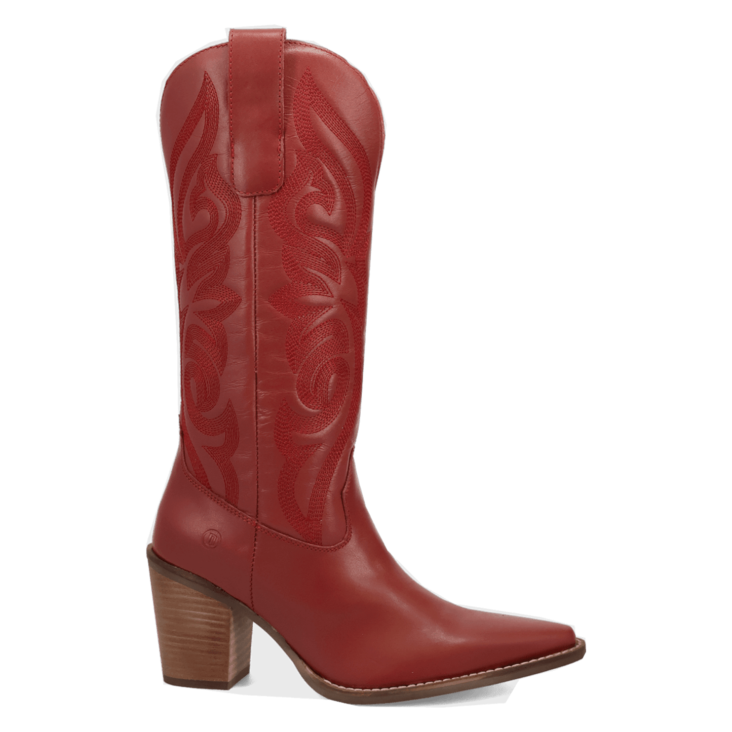 Women's Dingo Hensley Leather Boot - Red - DI2246-RD
