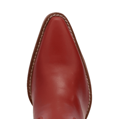Women's Dingo Hensley Leather Boot - Red - DI2246-RD