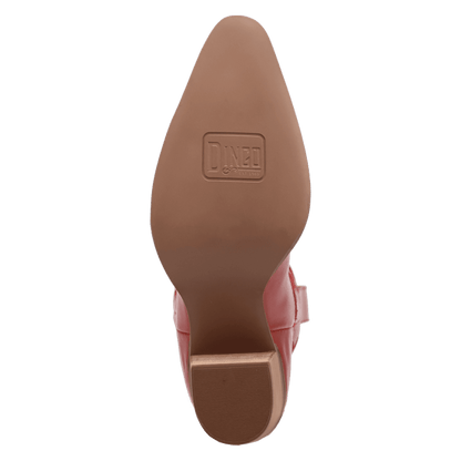 Women's Dingo Hensley Leather Boot - Red - DI2246-RD