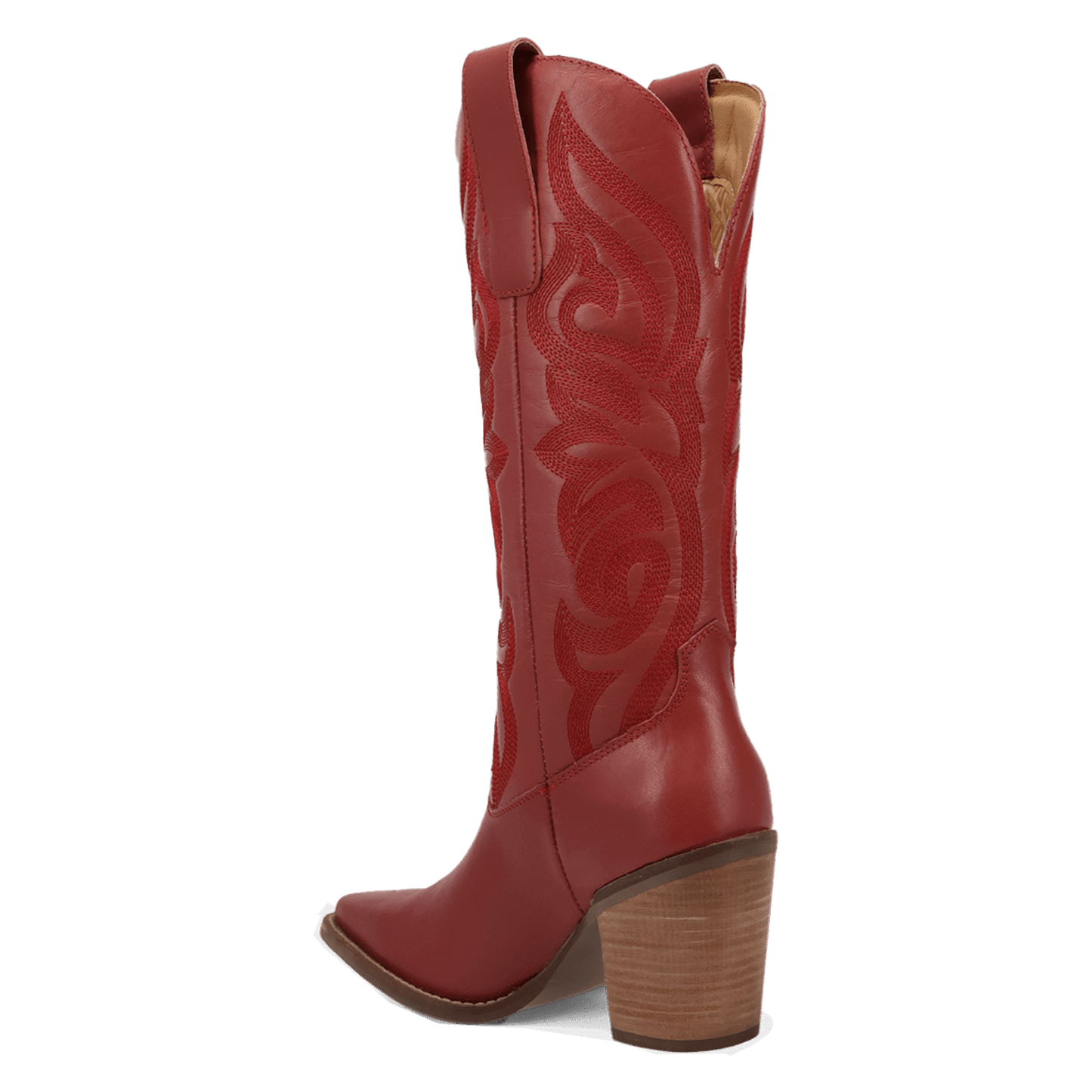 Women's Dingo Hensley Leather Boot - Red - DI2246-RD