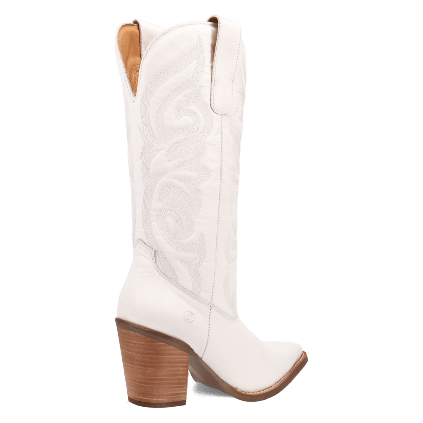 Women's Dingo Hensley Leather Boot - White - DI2246-WH