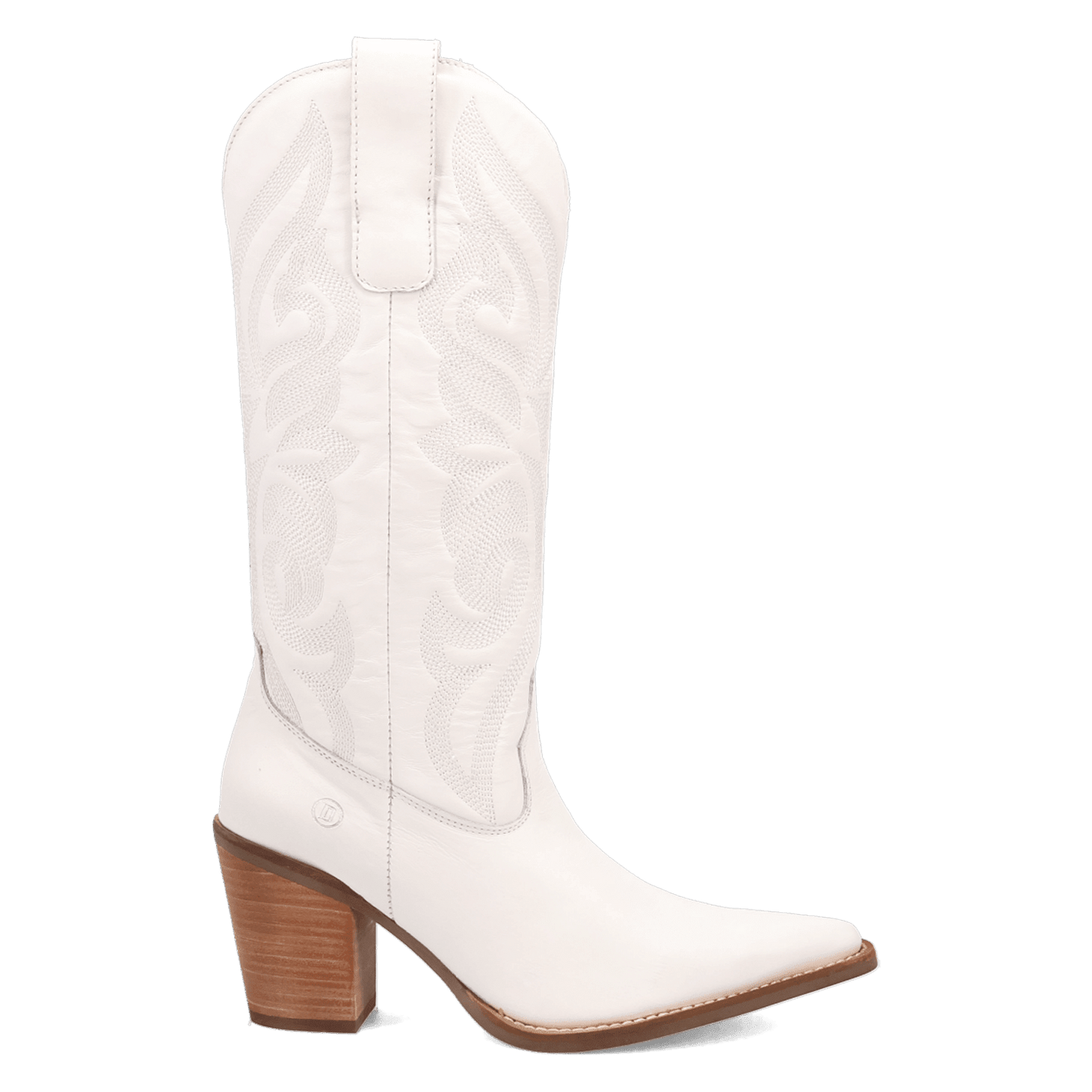 Women's Dingo Hensley Leather Boot - White - DI2246-WH