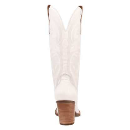 Women's Dingo Hensley Leather Boot - White - DI2246-WH