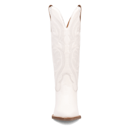 Women's Dingo Hensley Leather Boot - White - DI2246-WH