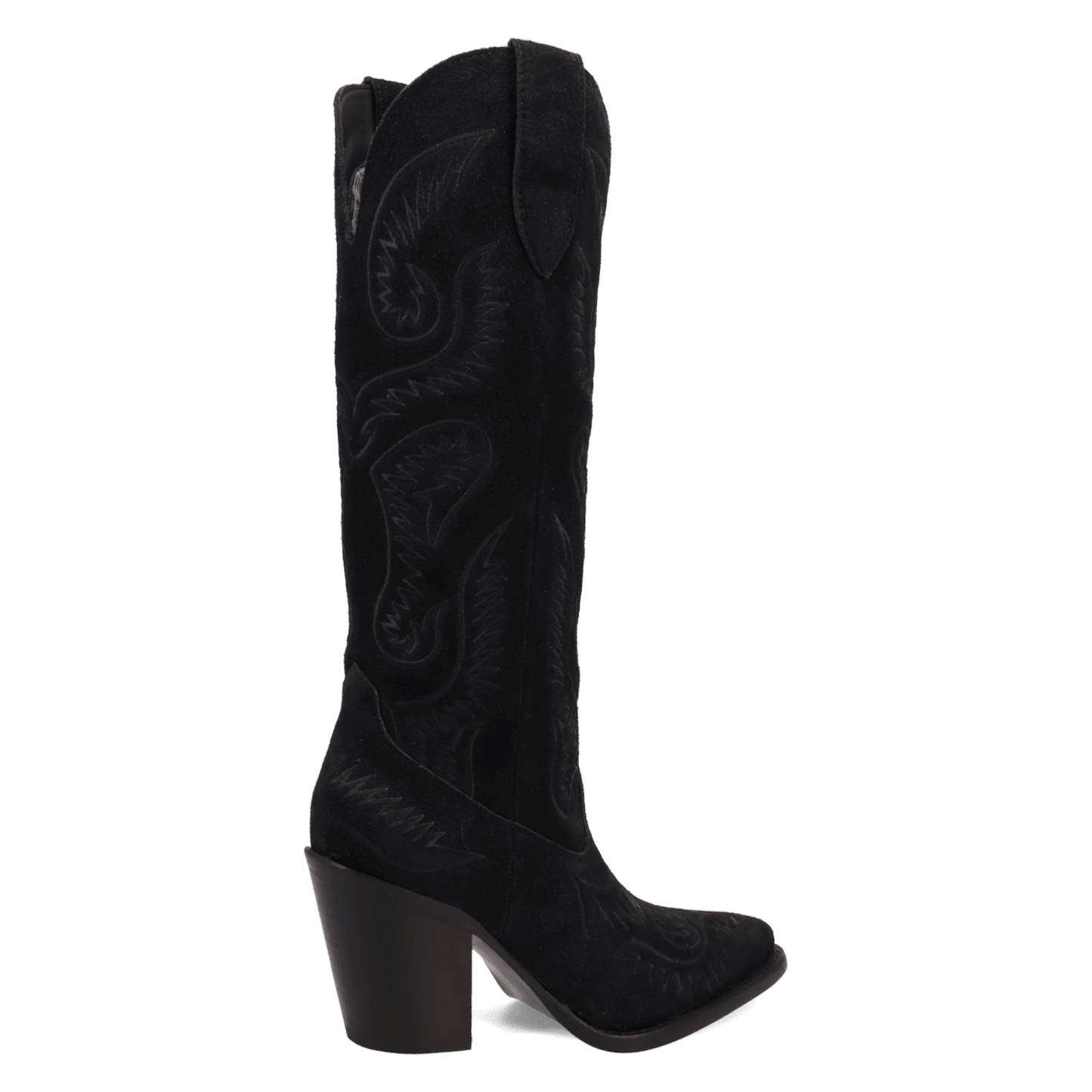 Women's Dingo Evita Leather Boot - Black - DI2253-BK